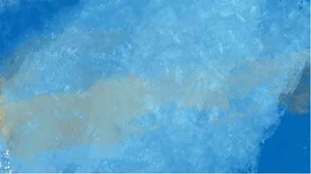 Blue watercolor background for your design, watercolor background concept, vector.のイラスト素材
