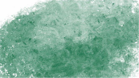 Green watercolor background for your design, watercolor background concept, vector.のイラスト素材