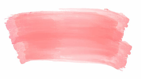 Pink watercolor background for your design, watercolor background concept, vector.のイラスト素材