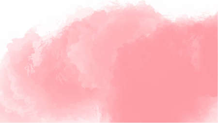 Pink watercolor background for your design, watercolor background concept, vector.のイラスト素材
