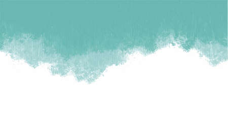 Green watercolor background for your design, watercolor background concept, vector.のイラスト素材