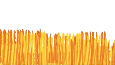 Yellow watercolor background for your design, watercolor background concept, vector.のイラスト素材