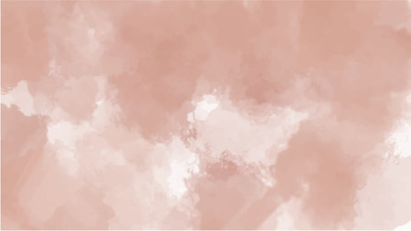 Earth tone watercolor background for your design, watercolor background concept, vector.のイラスト素材