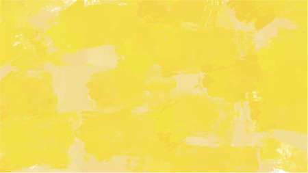 Yellow watercolor background for your design, watercolor background concept, vector.のイラスト素材