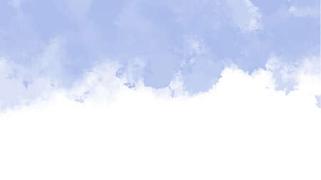 Blue watercolor background for your design, watercolor background concept, vector.のイラスト素材