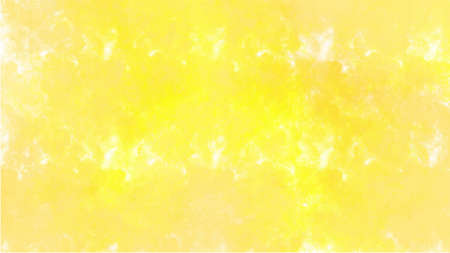 Yellow watercolor background for your design, watercolor background concept, vector.のイラスト素材