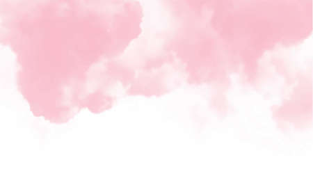 Pink watercolor background for your design, watercolor background concept, vector.のイラスト素材