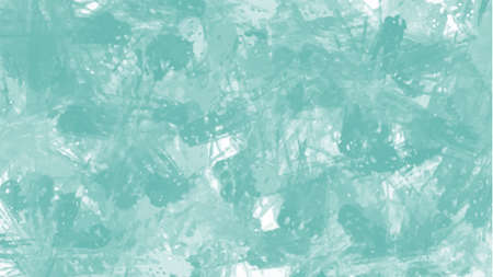 Green watercolor background for your design, watercolor background concept, vector.のイラスト素材