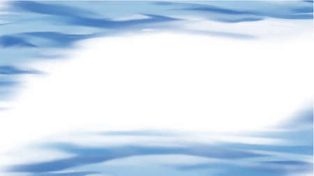 Blue watercolor background for your design, watercolor background concept, vector.のイラスト素材