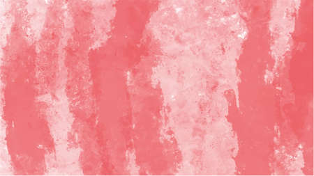 Pink watercolor background for your design, watercolor background concept, vector.のイラスト素材