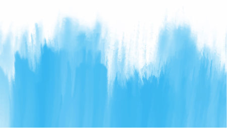 Blue watercolor background for your design, watercolor background concept, vector.のイラスト素材