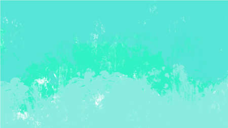 Green watercolor background for your design, watercolor background concept, vector.のイラスト素材