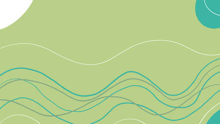 Abstract green background with copy space, vector.のイラスト素材