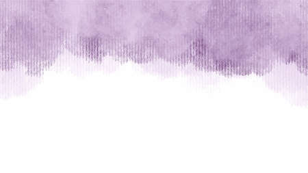 Purple watercolor background for your design, watercolor background concept, vector.のイラスト素材