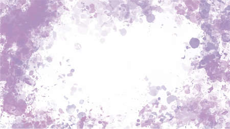 Purple watercolor background for your design, watercolor background concept, vector.のイラスト素材