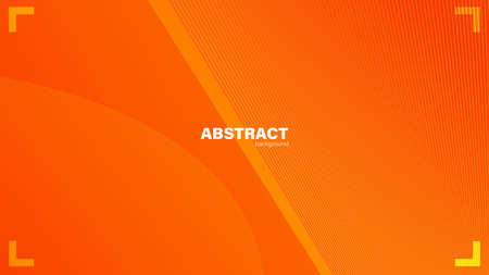 Abstract orange background with fluid shapes modern concept.minimal poster. background for banner, web, cover, billboard, brochure, social media, landing page.のイラスト素材