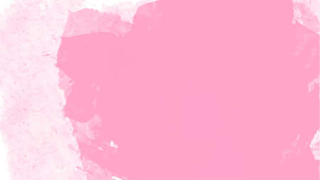 Pink watercolor background for your design, watercolor background concept, vector.のイラスト素材