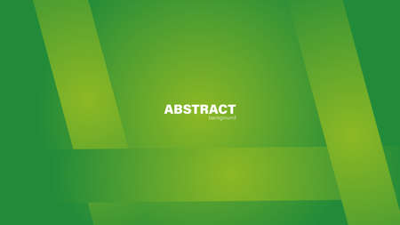 Abstract green fluid shape modern background with copy space, vector.のイラスト素材