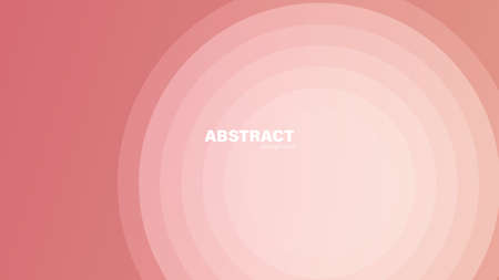 Abstract pink fluid shape modern background with copy space, vector.のイラスト素材
