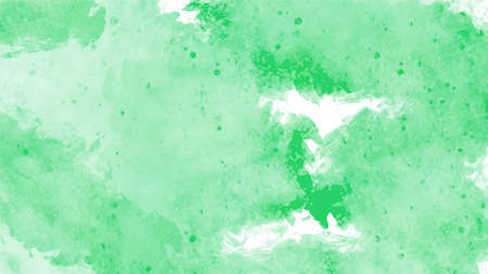 Green watercolor background for textures backgrounds and web banners designのイラスト素材