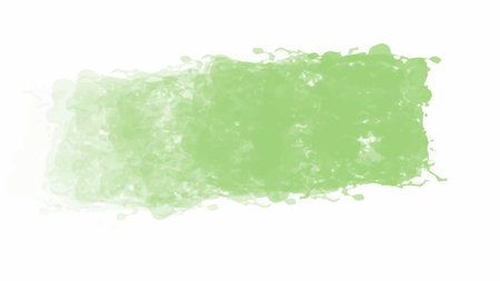 Green watercolor background for your design, watercolor background concept, vector.のイラスト素材