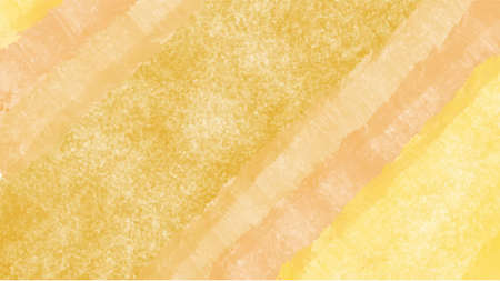 Yellow watercolor background for your design, watercolor background concept, vector.のイラスト素材