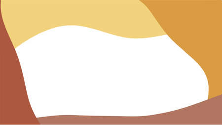 Earth tone watercolor background for your design, watercolor background concept, vector.のイラスト素材