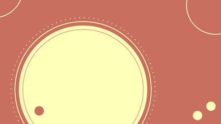 Orange background. Memphis Style Covers. Flat Vector Illustrations for Background, Brochures, Posters and Banners.のイラスト素材