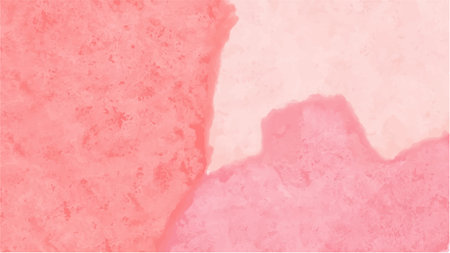 Pink watercolor background for your design, watercolor background concept, vector.のイラスト素材