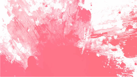 Pink watercolor background for your design, watercolor background concept, vector.のイラスト素材