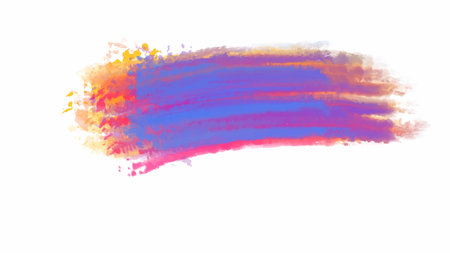 Hello Spring watercolor background. vintage lettering banner poster template backgroundのイラスト素材