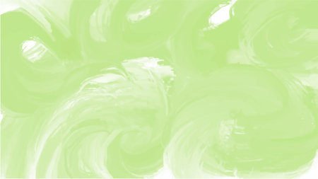 Green watercolor background for your design, watercolor background concept, vector.のイラスト素材