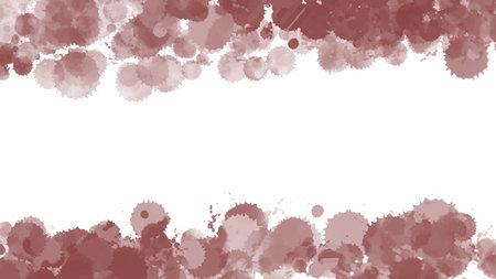 Earth tone watercolor, Minimal Design for text, packaging, vector illustration.のイラスト素材
