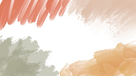 soft Colorful watercolor background for your design, watercolor background concept, vector.のイラスト素材