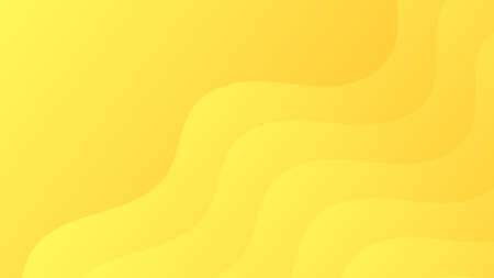 Abstract yellow background with fluid shapes modern concept.minimal poster. background for banner,...