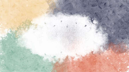 soft Colorful watercolor background for your design, watercolor background concept, vector.