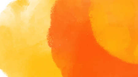 Orange watercolor background for textures backgrounds and web banners designのイラスト素材
