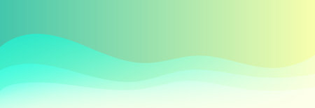 Abstract green fluid shape modern background with copy space, vector.