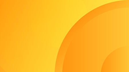 Abstract yellow background with fluid shapes modern concept.minimal poster. background for banner, web, cover, billboard, brochure, social media, landing page.のイラスト素材
