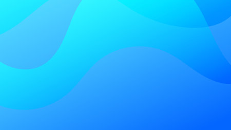 Abstract blue background and curve shape, background with copy space for design, vector.のイラスト素材