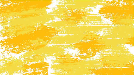 Yellow watercolor background for your design, watercolor background concept, vector.のイラスト素材