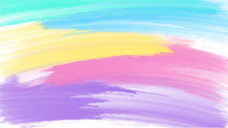 Colorful vector watercolor backgrounds for poster, brochure or flyer, Bundle of watercolor posters, flyers or cards. Banner template.のイラスト素材