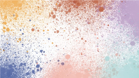 Colorful vector watercolor backgrounds for poster, brochure or flyer, Bundle of watercolor posters, flyers or cards. Banner template.のイラスト素材