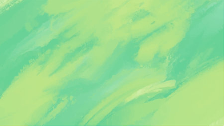 Green watercolor background for your design, watercolor background concept, vector.のイラスト素材