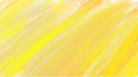 Yellow watercolor background for your design, watercolor background concept, vector.のイラスト素材