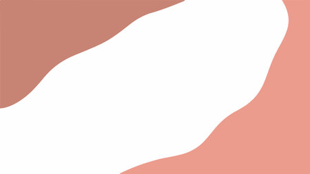 pink and earth tone watercolor, Minimal Design for text, packaging, vector illustration.のイラスト素材