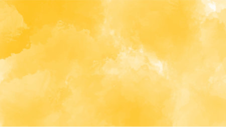 Yellow watercolor background for textures backgrounds and web banners designのイラスト素材