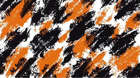 Orange and black watercolor background for textures backgrounds and web banners design, Halloween.のイラスト素材