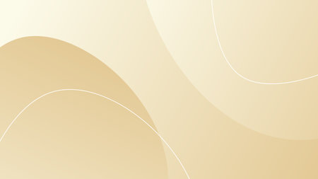 Abstract yellow background with fluid shapes modern concept.minimal poster. background for banner, web, cover, billboard, brochure, social media, landing page.のイラスト素材