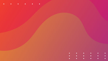 Abstract pink fluid shape modern background with copy space, vector.のイラスト素材